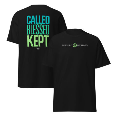 Classic Women’s Colour-Way ‘Jude: Called, Blessed and Kept’ Quote-Wear T-Shirt