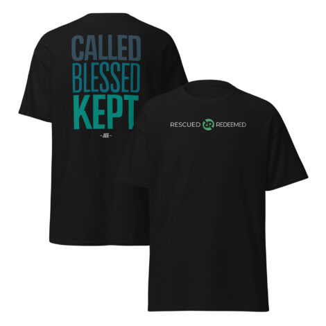 Classic Men’s Colour-Way ‘Jude: Called, Blessed and Kept’ Quote-Wear T-Shirt
