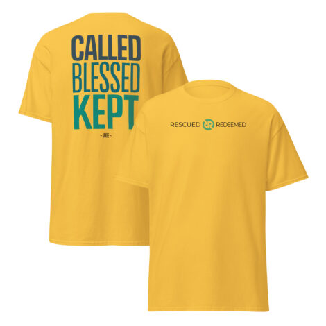 Classic Men’s Colour-Way ‘Jude: Called, Blessed and Kept’ Quote-Wear T-Shirt