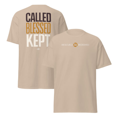 Classic Men’s Colour-Way ‘Jude: Called, Blessed and Kept’ Quote-Wear T-Shirt
