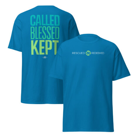 Classic Men’s Colour-Way ‘Jude: Called, Blessed and Kept’ Quote-Wear T-Shirt