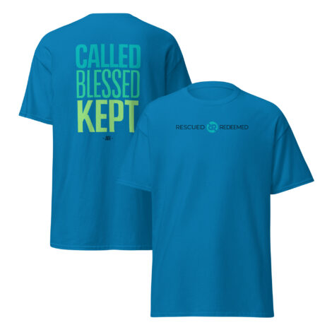 Classic Women’s Colour-Way ‘Jude: Called, Blessed and Kept’ Quote-Wear T-Shirt