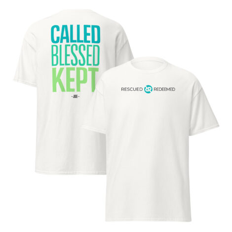 Classic Men’s Colour-Way ‘Jude: Called, Blessed and Kept’ Quote-Wear T-Shirt