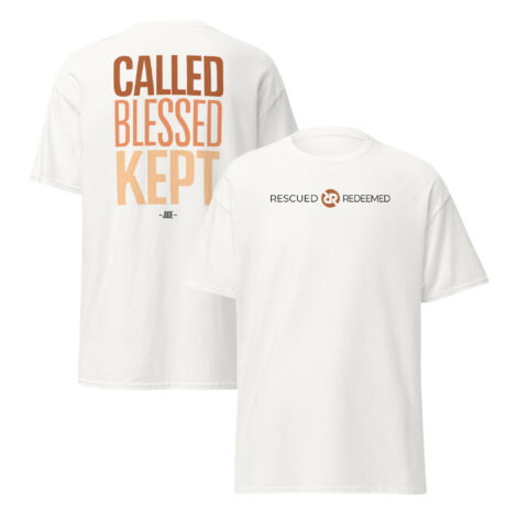 Classic Men’s Colour-Way ‘Jude: Called, Blessed and Kept’ Quote-Wear T-Shirt
