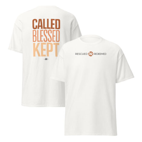 Classic Women’s Colour-Way ‘Jude: Called, Blessed and Kept’ Quote-Wear T-Shirt