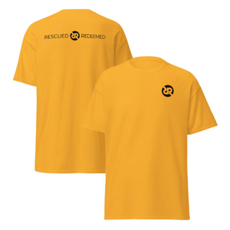 ‘Rescued and Redeemed’ Classic Men’s Tee